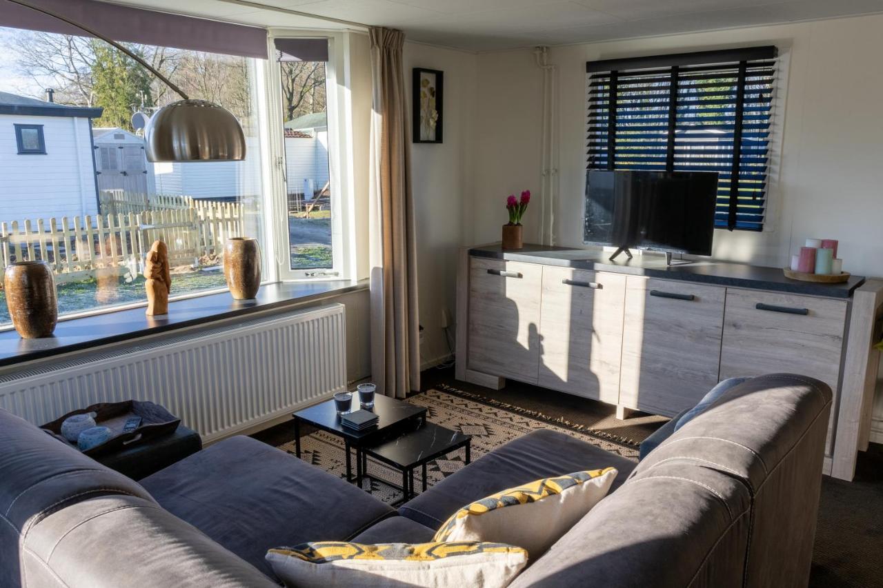 Luxe Chalet Strubben-Kniphorstbos Anloo Hotell Exteriör bild